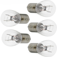 5PCS 6V 21/5W Tail Light Bulb Brake Stop Taillight Kit for Honda 1154 Moto Sport