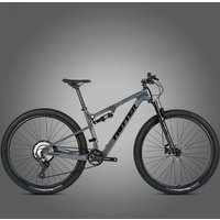 AliExpress NONE Carbon Full Suspension Mountain Bikes TWITTER OVERLORD 27.5 29er DEORE M6100-12S XC MTB MT200 LEVEL Hydraulic Disc Brake