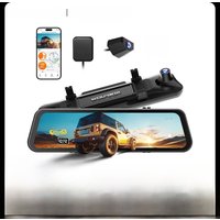 WOLFBOX G900 PRO Dash Cam 4K+2.5K Car DVR Voice Control 5GHZ WI-FI and GPS Video Recorder Front and rear camera
