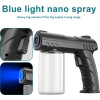 280ML Nano Blue Light Sprayer Barber Wireless Aftershave Steam USB Electric Spray Disinfection Gun For Garden Atomizer Tools