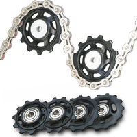 AliExpress NONE 11T 12T 13T 14T Bearing MTB Bicycle Rear Guide Wheel Road Bike Jockey Rear Derailleur Pulley Roller for Shimano Sram Repair Kit