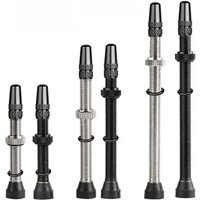 AliExpress DEEMOUNT Deemount 40/60/80mm Presta Nipples Bicycle Tubeless Rim F/V Valves Brass Core Brass Stem Round Base