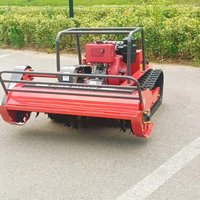 Buy 5 Get 1 Free Diesel 1000mm remote control lawn mower with flail blades