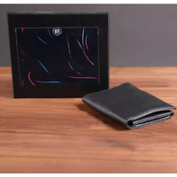 PYRO Wallet Magic Tricks Magician Close Up Street Illusions Gimmick Props Mentalism Funny The Business Card Fire Wallet Magia