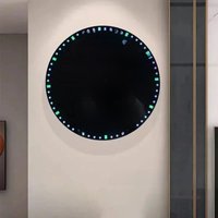 WiFi Led Home Calendar Clock Date Display and Control Clock Dual Remote Wall Decoration Alarms