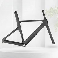 AliExpress Spcycle Spcycel R065 Aero Road Bike Carbon Frame 700x32C Full Integrated Cable Disc Brake T1000 Carbon Road Bicycle Frameset