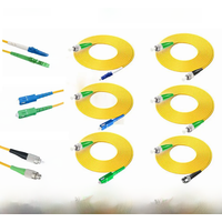 FC LC SC/APC To SC/UPC Fiber Jumper Optical Fiber Patch Cord Single Mode Cable power cable 1M-40m High Quality Fiber Patch Cable