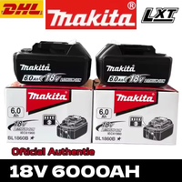 Oryginalna akumulatorowa bateria Makita 18V 6.0Ah Bl1860 Bl1860B Bl1840 Bl1840B Bl1850 Bl1850B do elektronarzędzi Makita