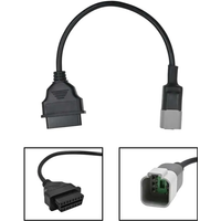 OBD2 Cable for BRP 6Pin for Bombardier Motorbike Faut Code Diagnostic Extension Adapter for BRP 6 PIN MOTO ATV UTV Motorcycles