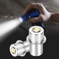 2pcs T10 BA9S P13.5S E10 DC 6-24V 5W High Power LED Flashlight Bulbs 1SMD 3535 Emergency Work Lamp Torches Accessories