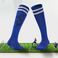 2x Sport Breathable Long High Knee Football Socks Footy Soccer Baseball Hockey