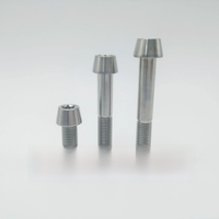 AliExpress Liumeili M10X30mm M10x60mm M10x70mm Pitch 1.25mm Taper Head Titanium for Ducati Front Brake Caliper Motor Bike Bolts 1pc