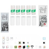 Mini Printer Paper Thermal Sticker Paper for Pocket Thermal Printer For Inkless Printing Photo Picture For DIY Creation