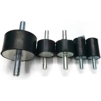 1Pcs Double Male Thread M10 M12 M16 M20 Rubber Mount Anti Vibration Male-Male Shock Absorbers VV-Type Dia 40-150mm Silent Block