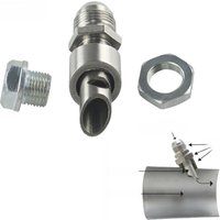 PQY - Stainless Steel Exhaust Vacuum Kit Catch Can Vent E-VAC Scavenger Kit includes T304 SS E-VAC fitting PQY-ESS01