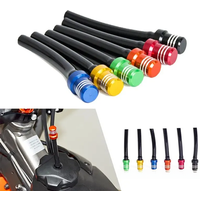 AliExpress Other Motorcycle Gas Fuel Cap Single Way Valves Vent Breather Hoses Tubes For Motocross ATV Quad Dirt Pit Bike Fuel Tank Breather Pipe