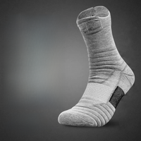 AliExpress NONE 3pairs/Lot Men's Socks Compression Stockings Breathable Basketball Sports Cycling Socks Moisture Wicking High Elastic Tube Socks