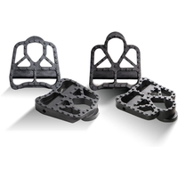 AliExpress chooee Chooee Bike Accessories Part Road Bicycle Pedal Adapter Fit Shimano SPD Look KEO 700C Cycling Pedals Platf Converter Clipless