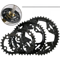 AliExpress NONE 3*9 Speed Bicycle Chainring 104/64BCD Mountain Bike Chainring 22T 32T 44T Triple Speed Bike Plate 27S MTB Crankset Part