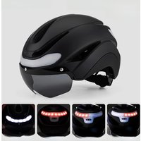 AliExpress Horntour Bicycle Helmet Ride LED Lights Racing Road Bike Helmet Men and Women Outdoor Sports Pro Cycling Bicicleta Safety Cap 