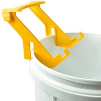 Plastic Bee Honey Holder Bucket Support Rack Honey Pouring Frame Hive Rack Tool for Beekeeping Beekeeper Accessories Yellow