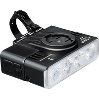 AliExpress NONE X-TIGER Road bike headlight TYPE-C charging port 5000 mAh IPX6 waterproof With code meter holder Outdoor light Bicycle lights