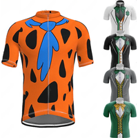 AliExpress Bouygues Gentleman Cycling Jersey Men MTB Maillot Shirts Bicycle Clothing Mountain Bike Men's T-Shirt Wear Summer Outfit Clothes Jumper