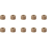AliExpress 10pcs Sintered Bronze Bearing Sleeve High Quality Gold Self-Lubricating Bushings Bronze Bushings Electrical Equipment