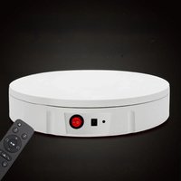 30CM 100kg load Electric Rotating Display Stand 360 Degree Turntable Jewelry Holder Battery for Photography Video Shooting Props