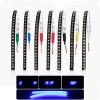 AliExpress YM E-Bright 2PCS 30CM 60CM 1210 LED Flowing Knight Rider Strip Light 12V Car/Motor/Bike Decorate Strips Blue Green Red White Amber Pink RGB