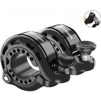 AliExpress Toptrek NEW Bicycle Bell Ring Stainless MTB Cycling Horn Bike Bell Handlebar Crisp Sound Horn For Bicycle Safety Bike Accessories 2024