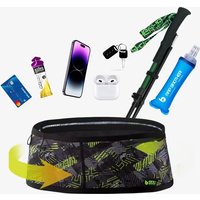 AliExpress NONE MAP BROTHER Woven Elastic Waist Pack 250ml Water Bottle Ultra Light Running Invisible Belt for Triathlon Marathon Cycling W1001