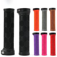 AliExpress ODI Lock on Bicycle Handlebar Grip Shock-absorption Mtb Grips Anti-slip Mountain Bike Grips Soft Rubber Bicycle Handle MTB Cuffs