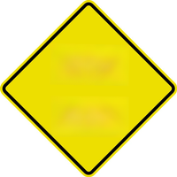 Custom Warning Signs, Personalized Text Crossing Plate Road Sign, Wall Art for Street Yard Home Decor 20x20cm/30x30cm