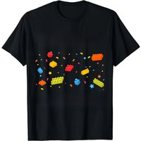 Master Builder Kids Building Blocks Brick Builder T-Shirt Funny Clothes Tops Shirts for Women Graphic T Shirts
