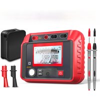 HYTAIS TS58 Digital Megohmmeter Professional Insulation Resistance Tester 1000V 20GΩ AC/DC Voltage Tester Data Storage with Bag