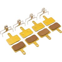 AliExpress COOMA SPORT Bike Disc Brake Pads For E10.11, Aquila, Auriga Pro, Draco WS, Gemini, HD330, Orion Caliper, 4 Pairs, Gold Full Metal