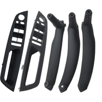 4PCS Kit LHD RHD Inner Driver Door Window Switch Armrest Cover Pull Handle Replacement For BMW X5 X6 E70 E71 E72 2007-2013