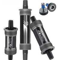 AliExpress BUCKLOS Bicycle Bottom Bracket BB68 110.5/113/116/118/120/122.5/127/140/152/156/166/174mm MTB Square Hole Bike Bottom Bracket