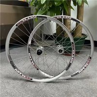 AliExpress MTB33 120 ring steel spoke Blast Street Silver High strength RUJIXU earth slope AM Off-road XC Mountain Bike wheelset QR/TA