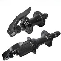 AliExpress mi Xim Folding Bike Hub Road Bicycle two Bearing V Brake Open File 74/130mm Freehub 20/28 Hole Card flying Hub Bike Wheel Part