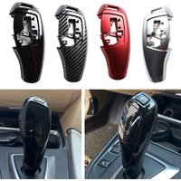 Car Gear Shift Lever Knob Cover LHD RHD ABS Gloss Black For BMW 3 4 5 6 7 Series F30 F31 F35 F11 F18 F10 F25 F06 F07 F32 F02