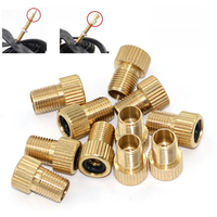 AliExpress Bike Tire Valve Converter FV to AV Presta Valve Adapter To American Valve Adapter Presta To Schrader Road Bike Punp Tube