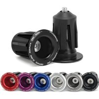 AliExpress riderace RIDERACE Bike Grip Handle Bar End Cap Aluminium Alloy Mountain Cycling Handlebar Grips Plugs Caps 23.5MM For Road Bicycle