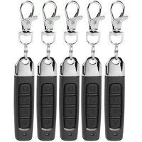 1/5PCS 433MHz Copy Remote Control Electric Garage Door Opener Wireless Controll Duplicator Clone Cloning Code Transmitter