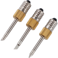 50 MM/1.97'' Soldering Iron Tips With E10 Interface Welding Tips B C K Type Welding Head Soldering Tip