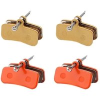 AliExpress MEROCA 4 Piston Mtb Bike Hydraulic Brake Pads For Saint M810 M820 Zeem640 DS-01E Metal Brake Pads MS-01E Resin Brake Pads