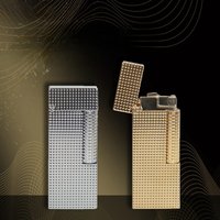 ZORRO Narrow Version Vintage Grinding Wheel Ignition Brass Paris Nail Kerosene Lighter Cigarette Accessories Men's Gift