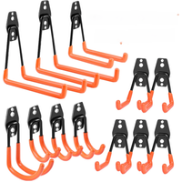 AliExpress Other 1PC Heavy Duty Metal Hook Garage Organizer Wall Mount Bicycle Hanger Hooks Wall Mount Anti-slip Storage Hook Garage Storage Tool