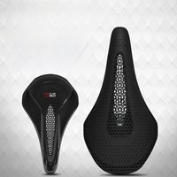 AliExpress BUCKLOS Bicycle Saddle 143MM 155mm 3d Printed Saddle Carbon Fiber Racing Bike Seat Cushion 3D Road MTB Triathlon Seat Nylon